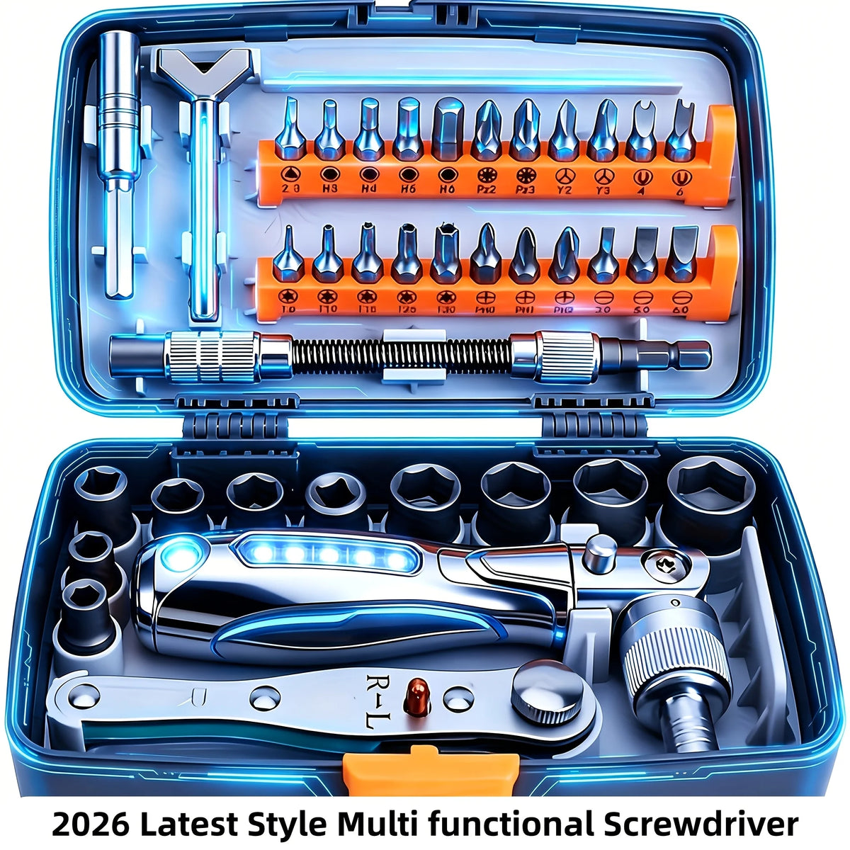 7-in-1 Precision Metal Screwdriver Set for Repairs