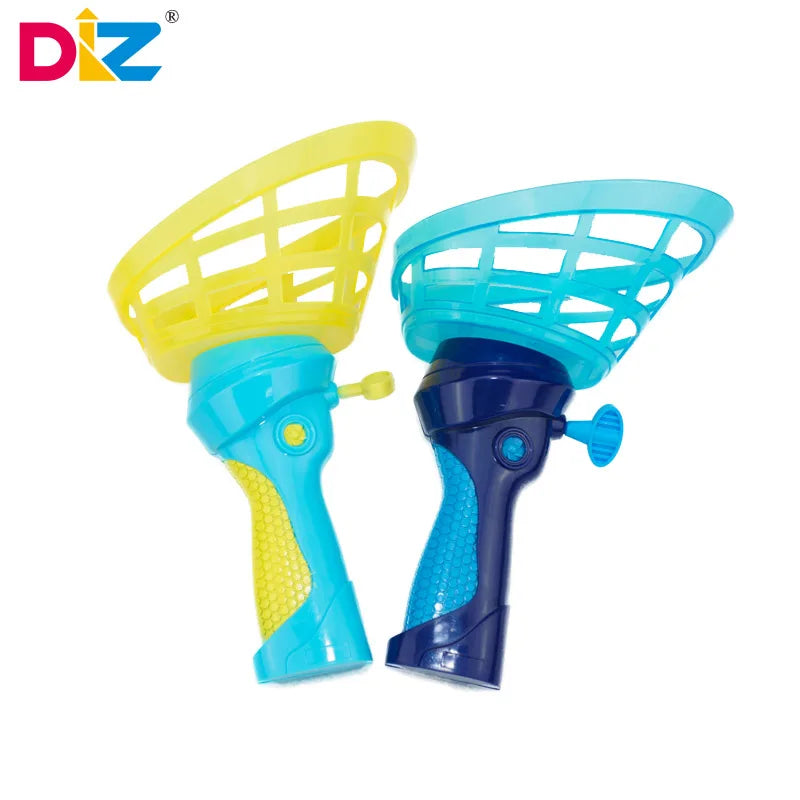Flying Saucer Disc Launcher Toy – Pull String UFO Game