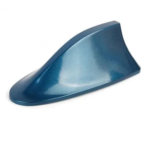 Blue 1pcs Style Shark Fin Car Radio Antenna – FM/AM Signal & Stylish Cover