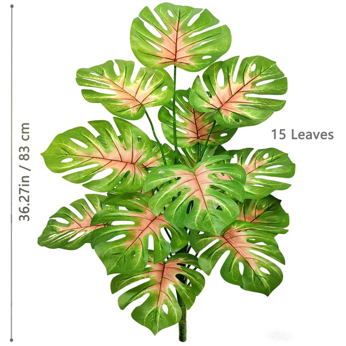 HX-GBY-15Y-83-Z22 Color Artificial Monstera Tree Floor Plant for Home and Office