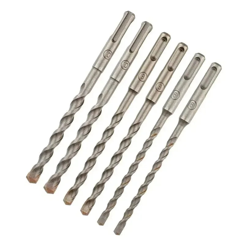 SDS Plus 6-Piece Masonry Drill Bit Set – Fast Dust Removal