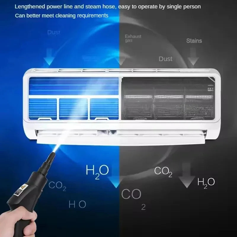 Handheld High-Pressure Steam Cleaner For Home And Car