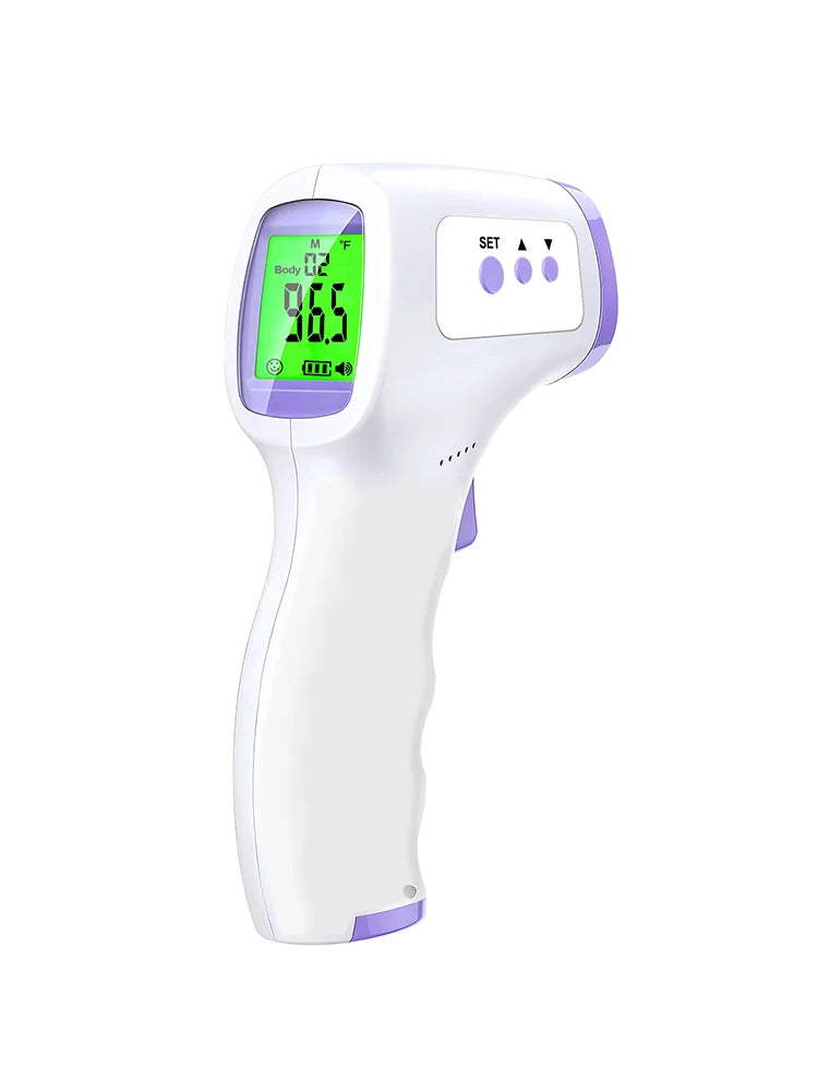 Only thermometer Color Digital Infrared Thermometer & Portable Finger Oximeter