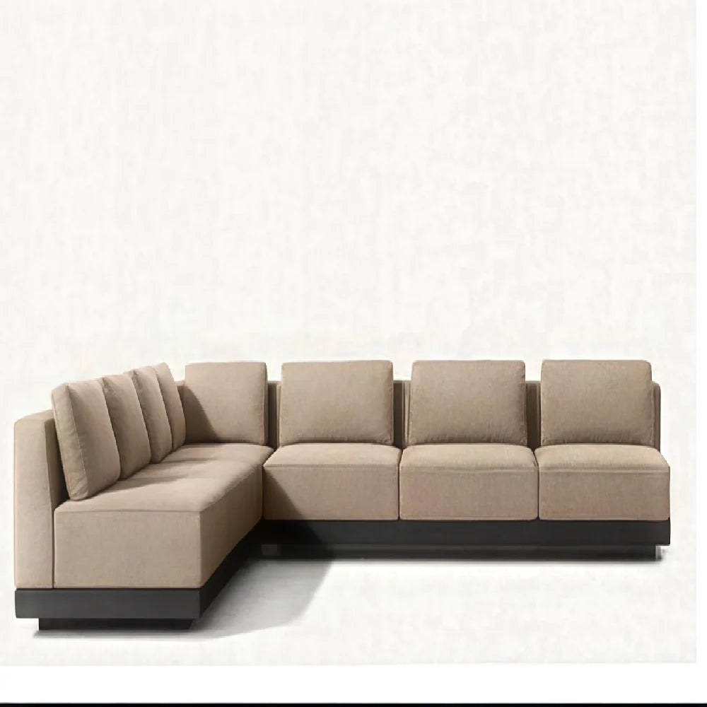 Corner Sofa Module Color Aluminum Outdoor Modular Sofa Set For Garden Lounge