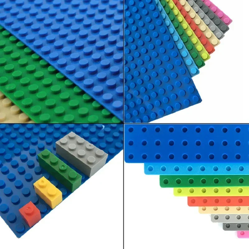 Plastic Base Plate Building Bricks Compatible Blocks Set