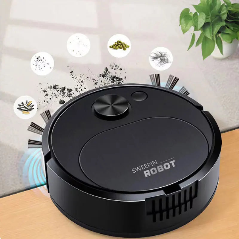 USB Smart Robot Vacuum Cleaner With Mopping Function