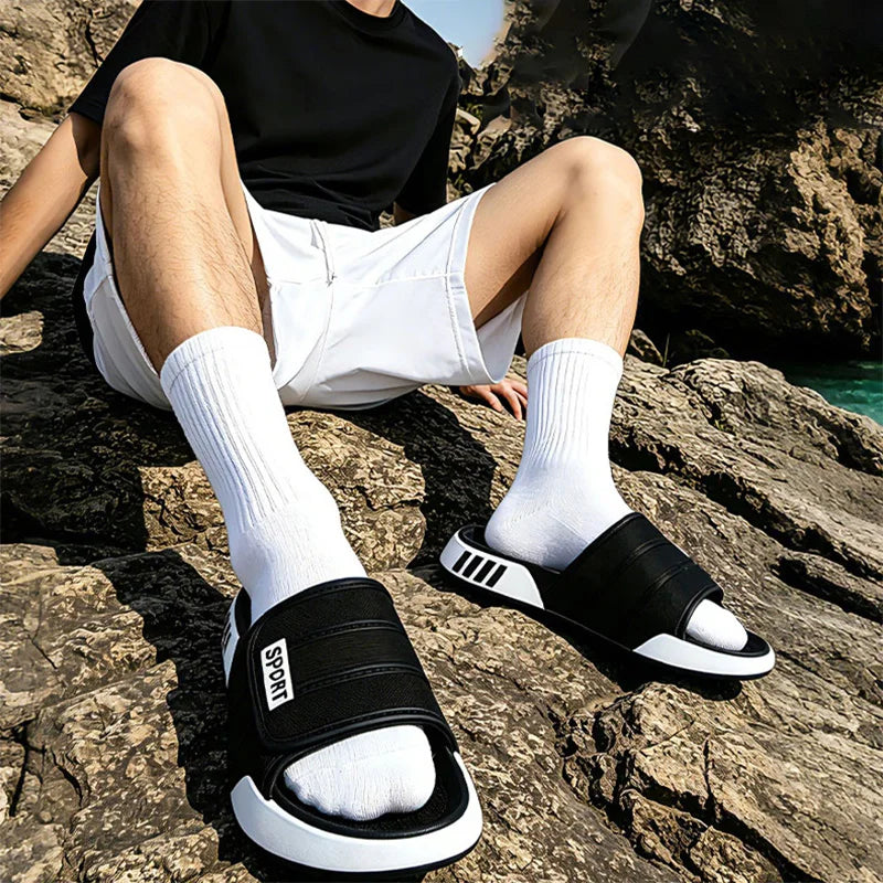 Men’s EVA Slide Sandals Soft Cushion Indoor Outdoor