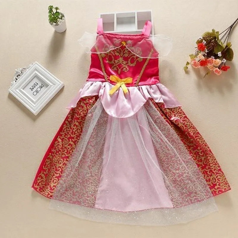 Girls Princess Party Dress Costume – Ankle-Length