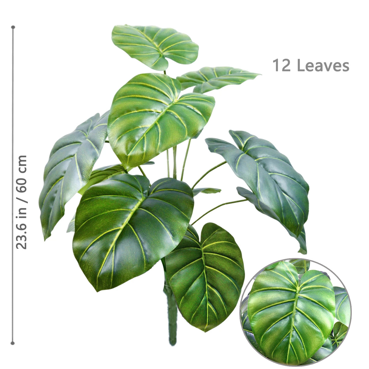 HYY-12Y-60-Z22 Color Artificial Monstera Tree Floor Plant for Home and Office