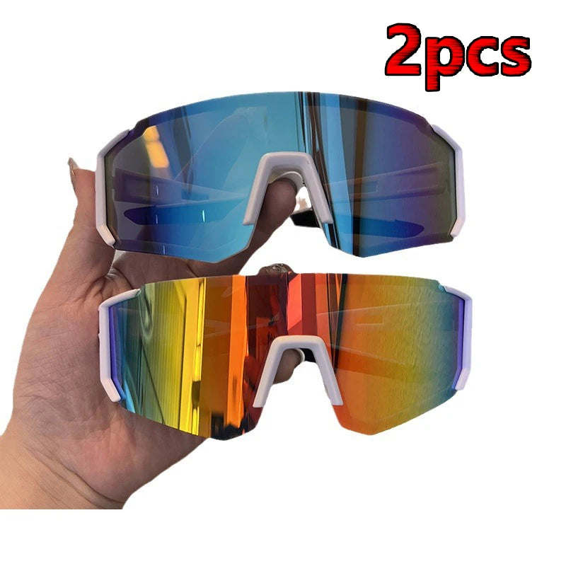 2pcs z18 Color Outdoor Sports UV400 Cycling Glasses – Sandproof Shield