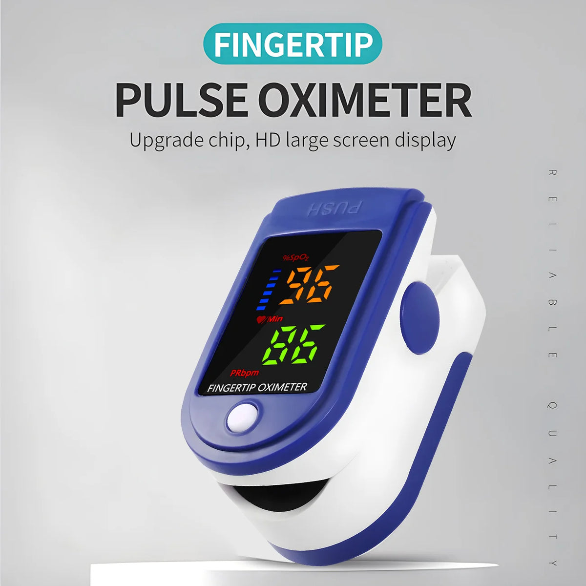Digital Infrared Thermometer & Portable Finger Oximeter