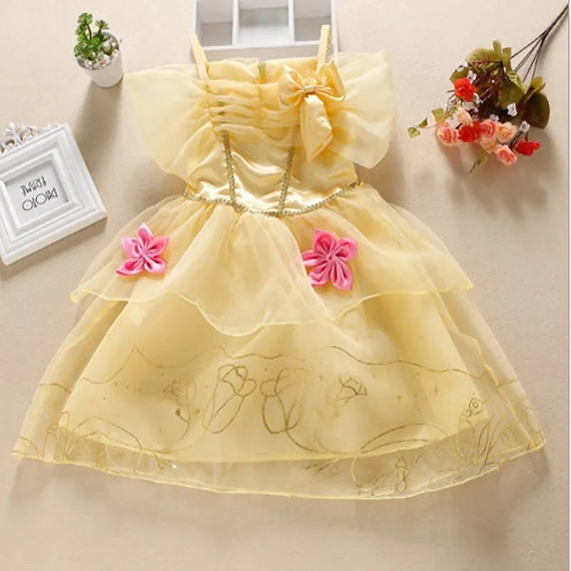 Girls Princess Party Dress Costume – Ankle-Length