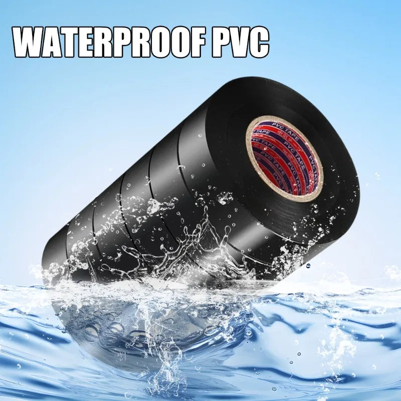 Black PVC Electrical Insulation Tape – Flame Retardant
