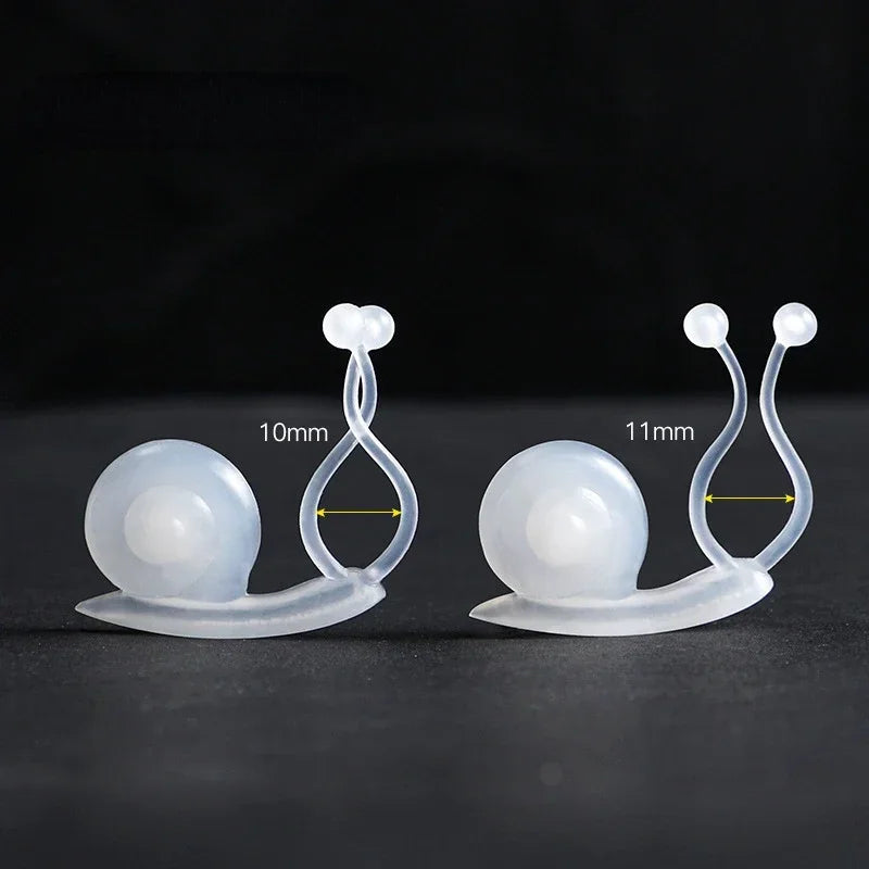Transparent Color Plant Climbing Wall Clips – Seamless Adhesive Supports