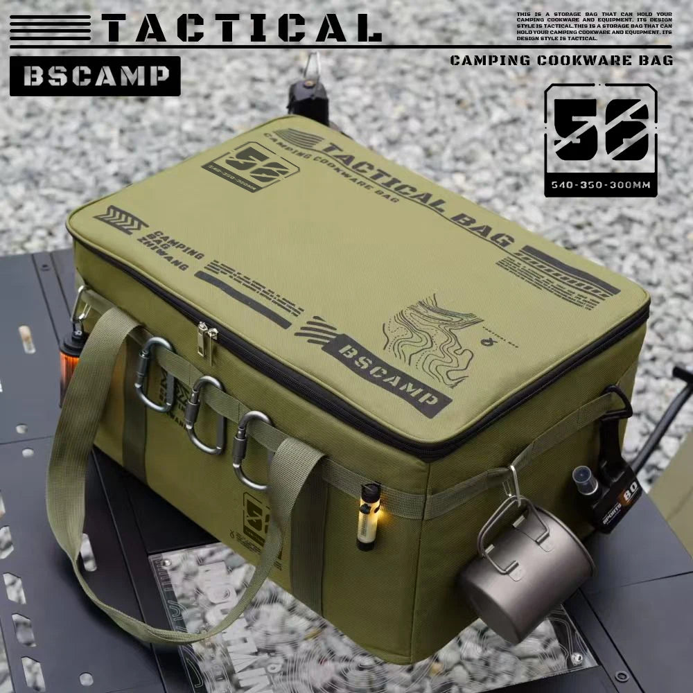Foldable Tactical Camping Storage Bag – Large Capacity