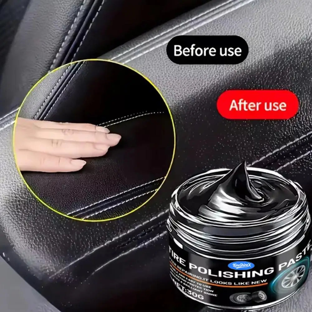 Car Interior Scratch Repair Paste For Black Plastic And Leather
