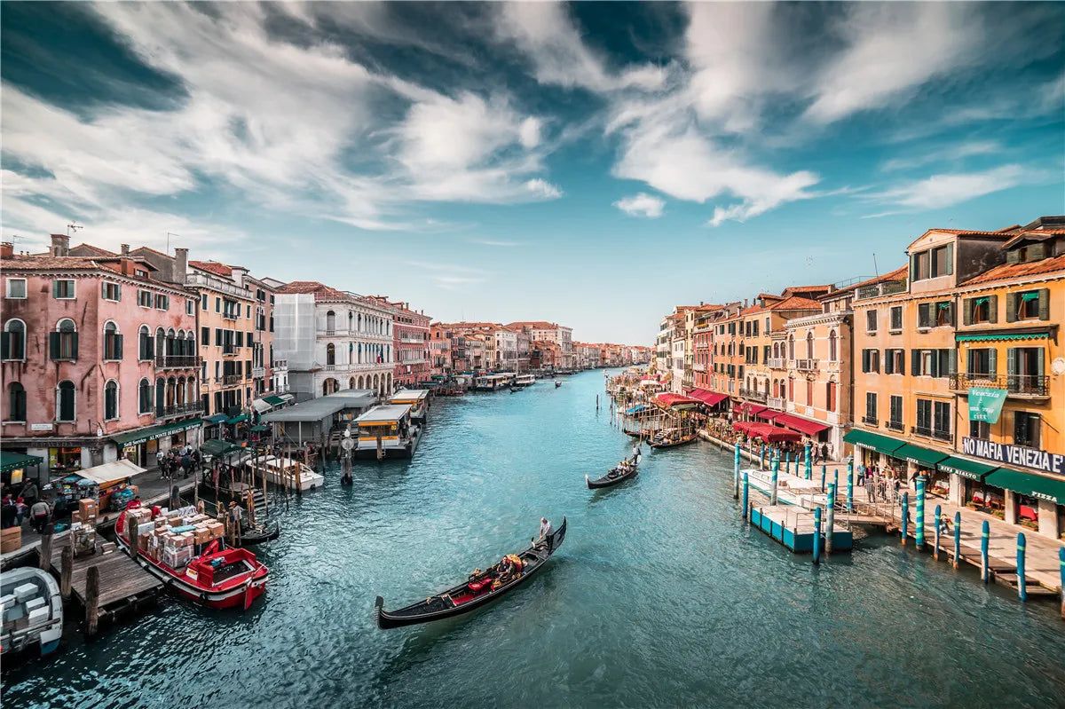 Venice Color 500-Piece Landscape Jigsaw Puzzle Paper Art 46 x 28 cm