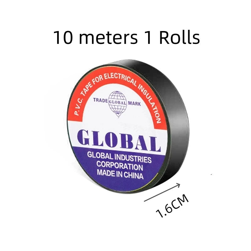 Black PVC Electrical Insulation Tape – Flame Retardant
