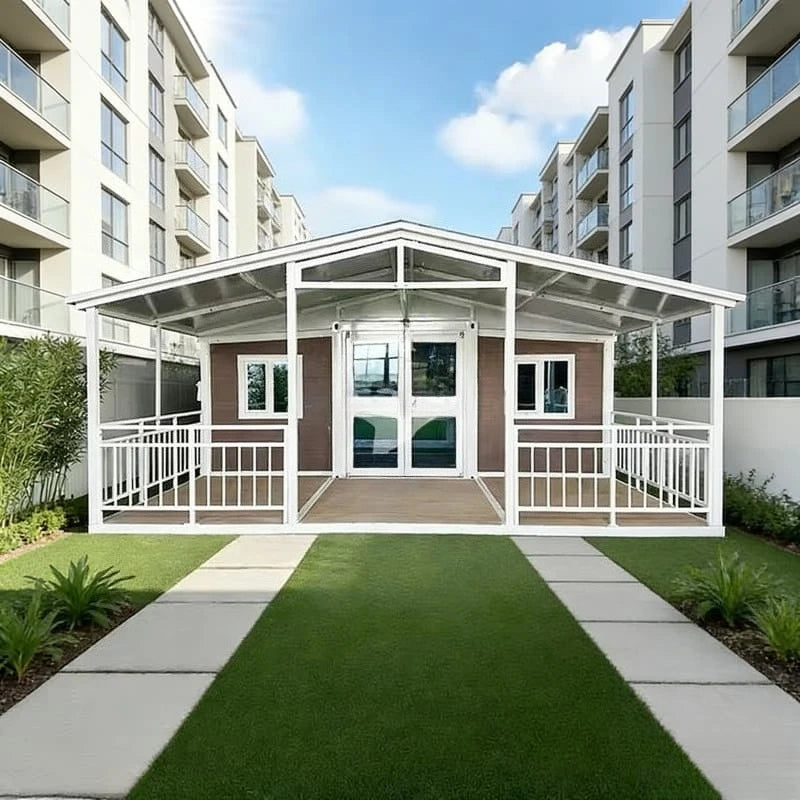 20ft deposit Color Expandable Prefab Container House With 2 Bedrooms & Bath