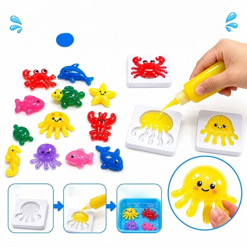 Magical Water Elves Gel Craft Kit – DIY Sensory Toy Set
