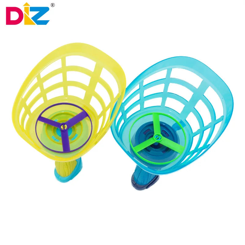 Flying Saucer Disc Launcher Toy – Pull String UFO Game