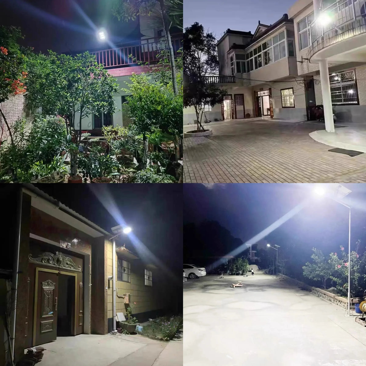 Solar Motion Sensor Wall Light – 3 Modes, Wide Angle