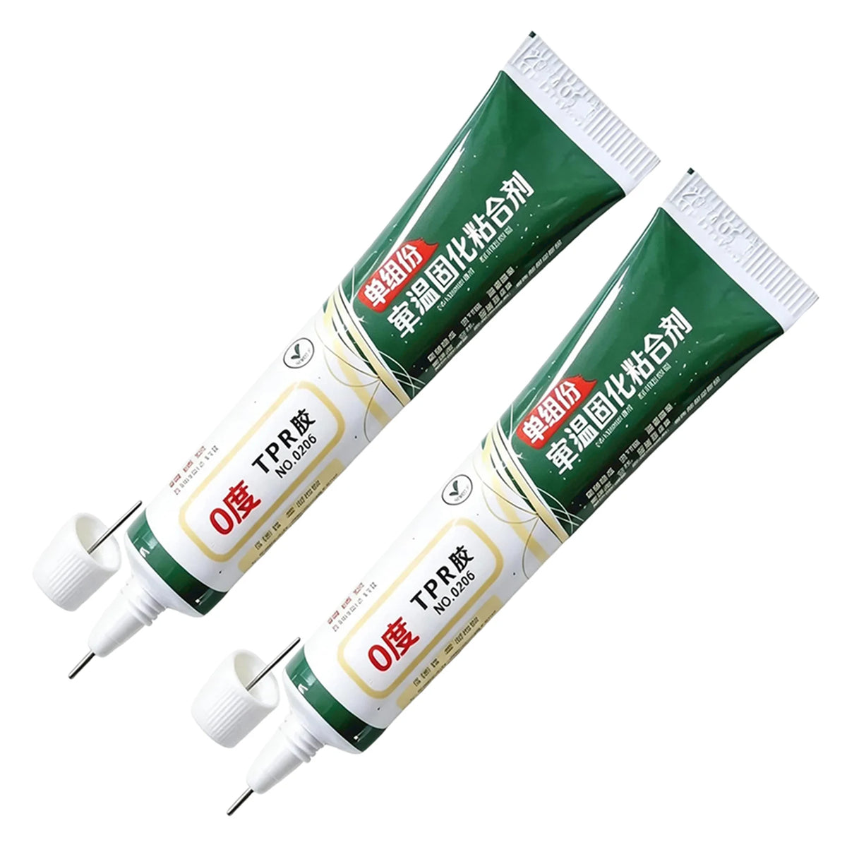 2pcs Color TPR Craft Glue for Squishy Toy Repair – Clear, Flexible Bond