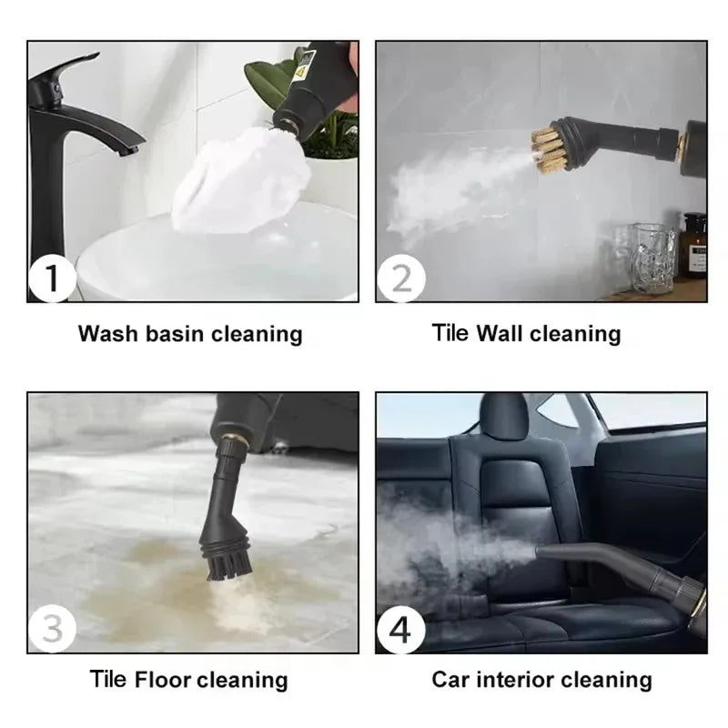 Handheld High-Pressure Steam Cleaner For Home And Car