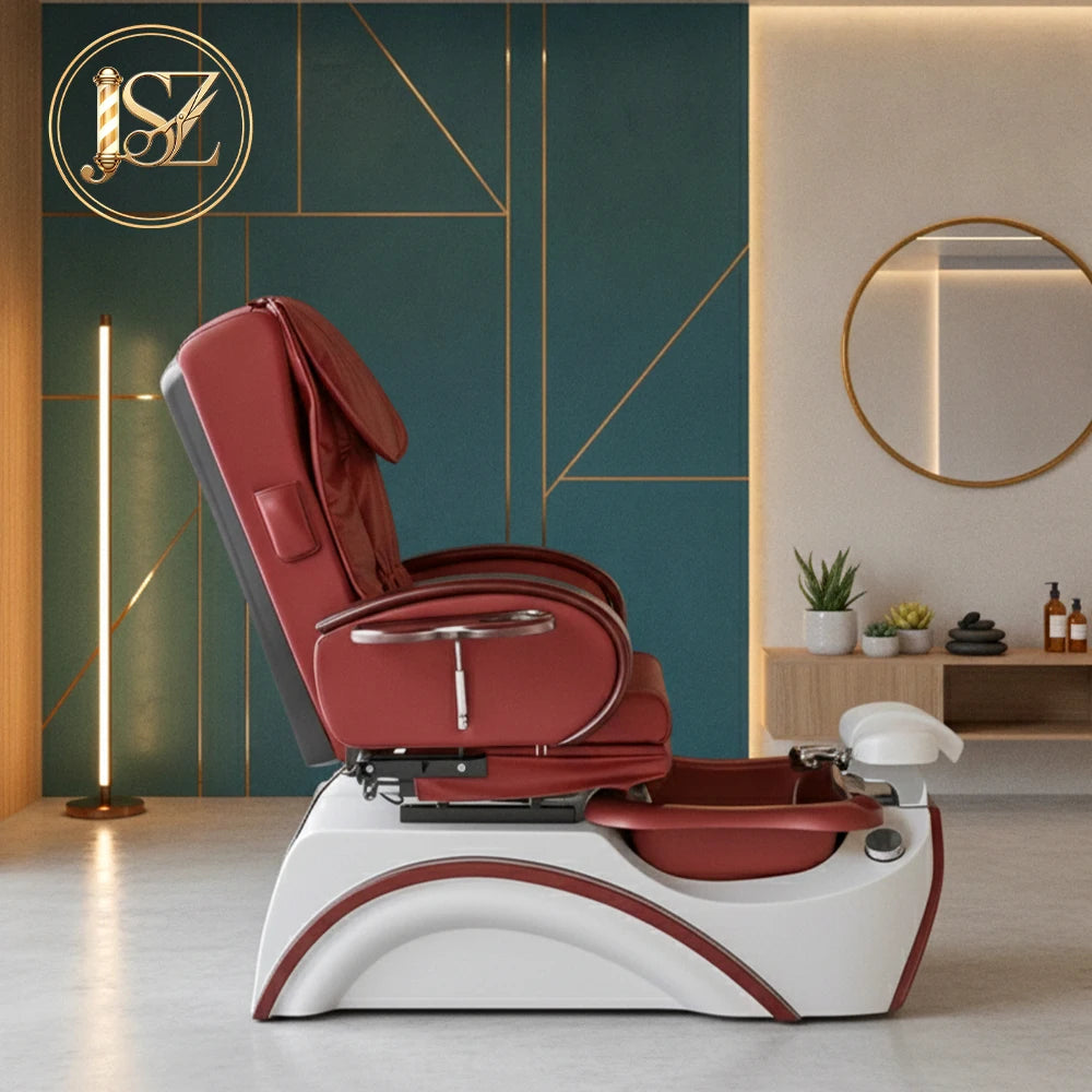 Commercial Pedicure Spa Chair With Massage Basin