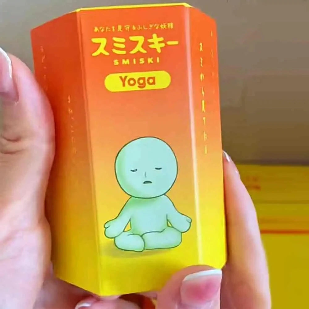 Yoga single Box Color Mini Mystery Blind Box Figure – Collectible PVC Toy