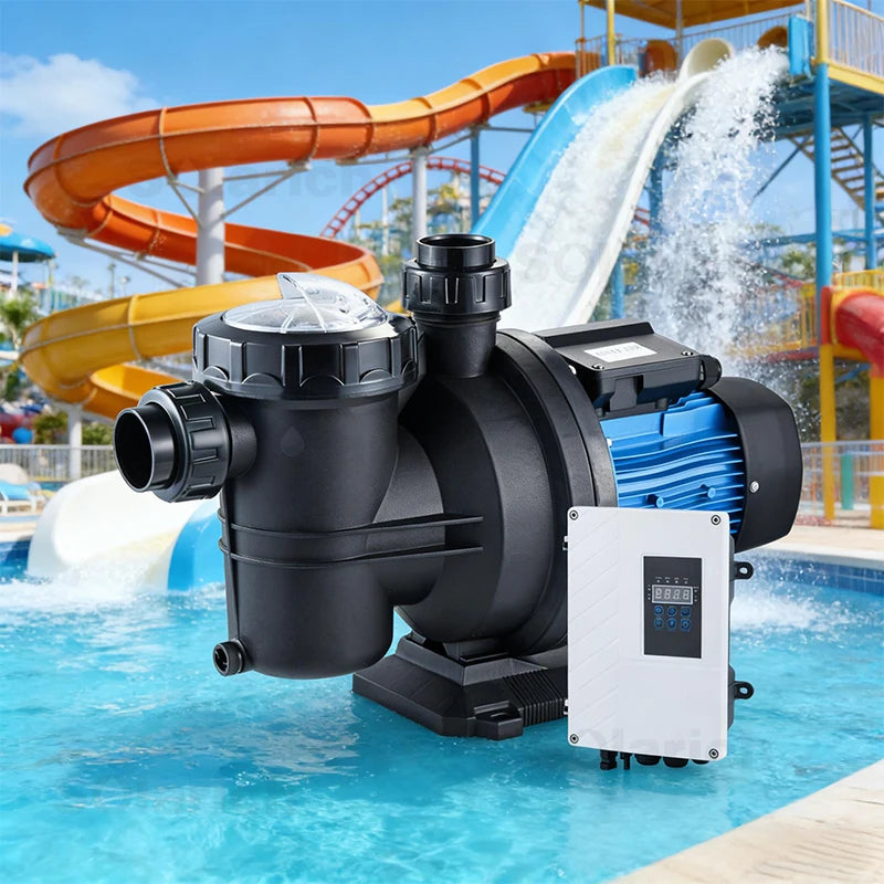 AC/DC Solar Pool Pump 72V 1.3HP High Flow Brushless Motor