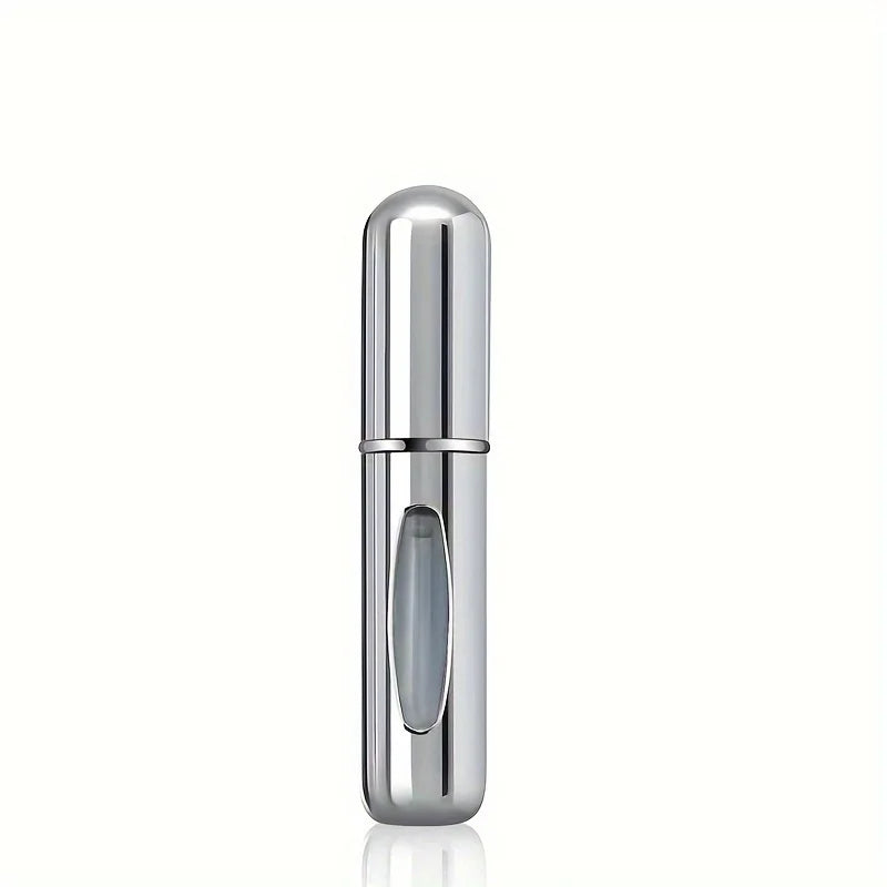 1 Piece Silver Color Mini Perfume Atomizer Refillable Travel Spray Bottle 5 ml