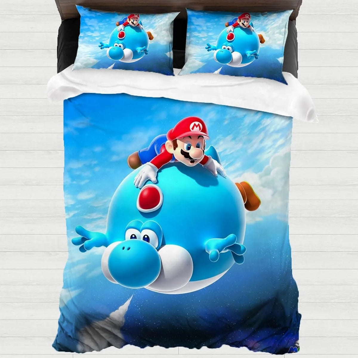 Cartoon Island Bedding Set With Duvet Cover & Pillowcase
