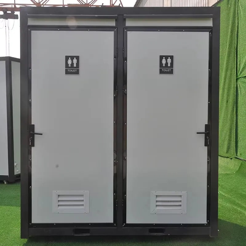 Prefab Portable Toilet Cabin With Sink And Water Tank