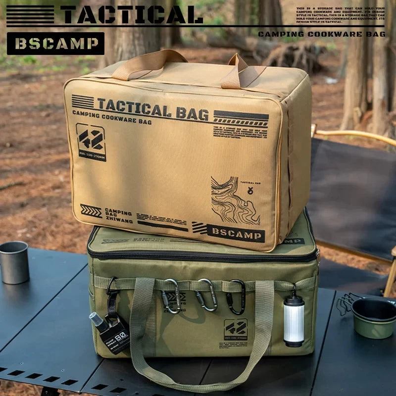Foldable Tactical Camping Storage Bag – Large Capacity