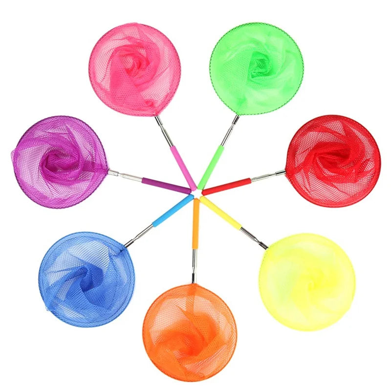 Kids Telescopic Butterfly And Fishing Net Set – Stainless Steel
