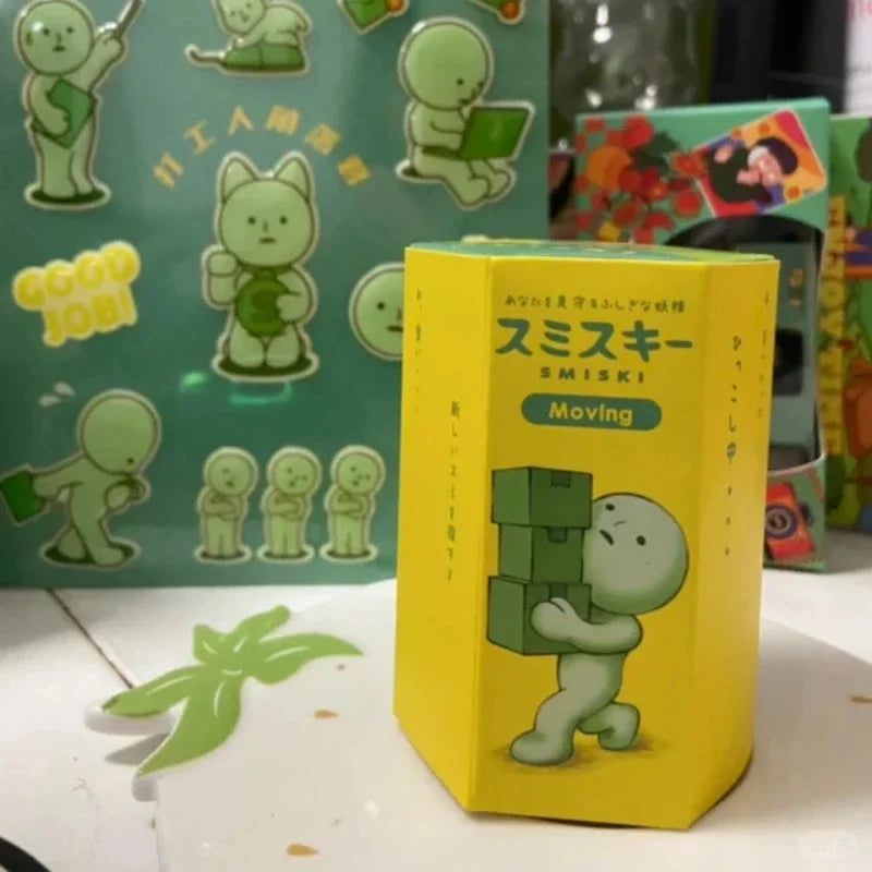 Moving single Box Color Mini Mystery Blind Box Figure – Collectible PVC Toy
