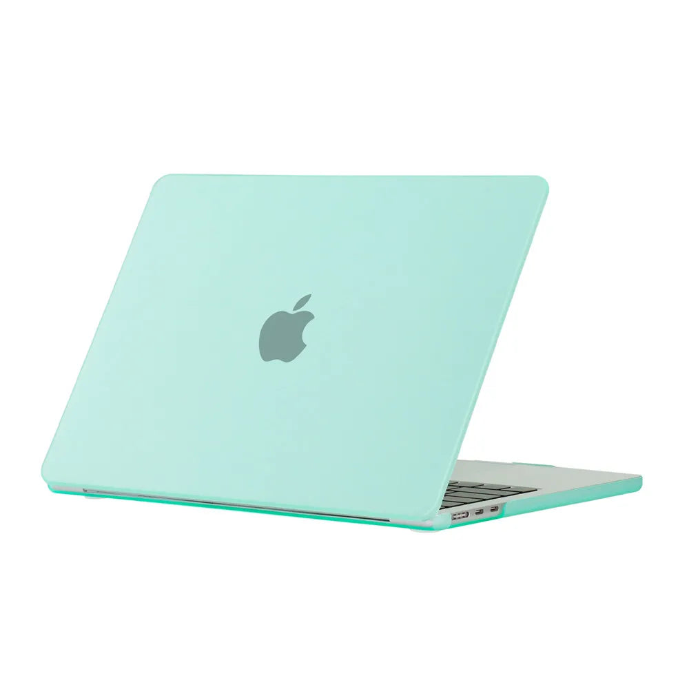 Matte Green Color Protective Case For MacBook Air 13.6" / 15" – Hard Shell