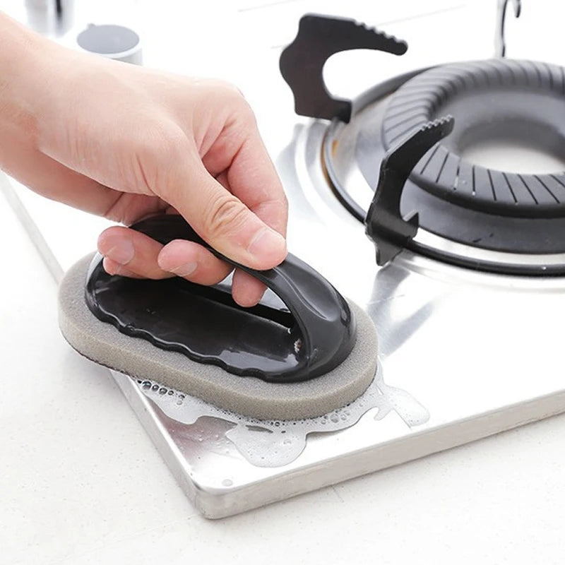 Nano Emery Cleaning Brush With Handle For Tough Stains