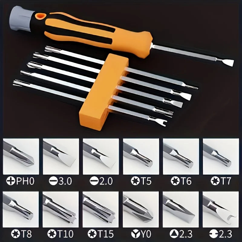7-in-1 Precision Metal Screwdriver Set for Repairs