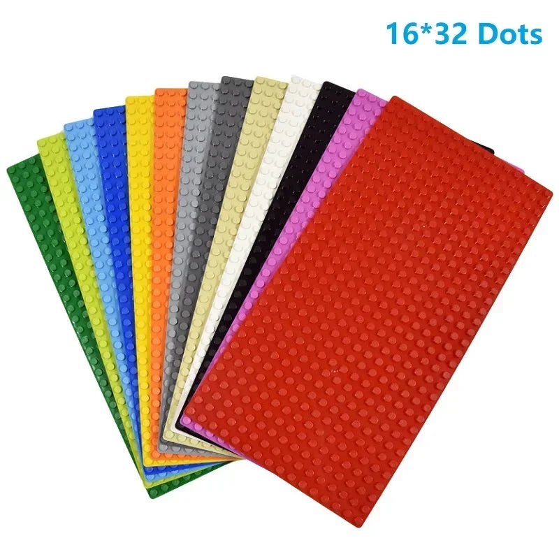 Plastic Base Plate Building Bricks Compatible Blocks Set