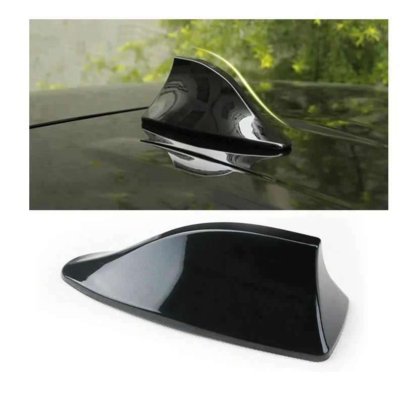 Shark Fin Car Radio Antenna – FM/AM Signal & Stylish Cover