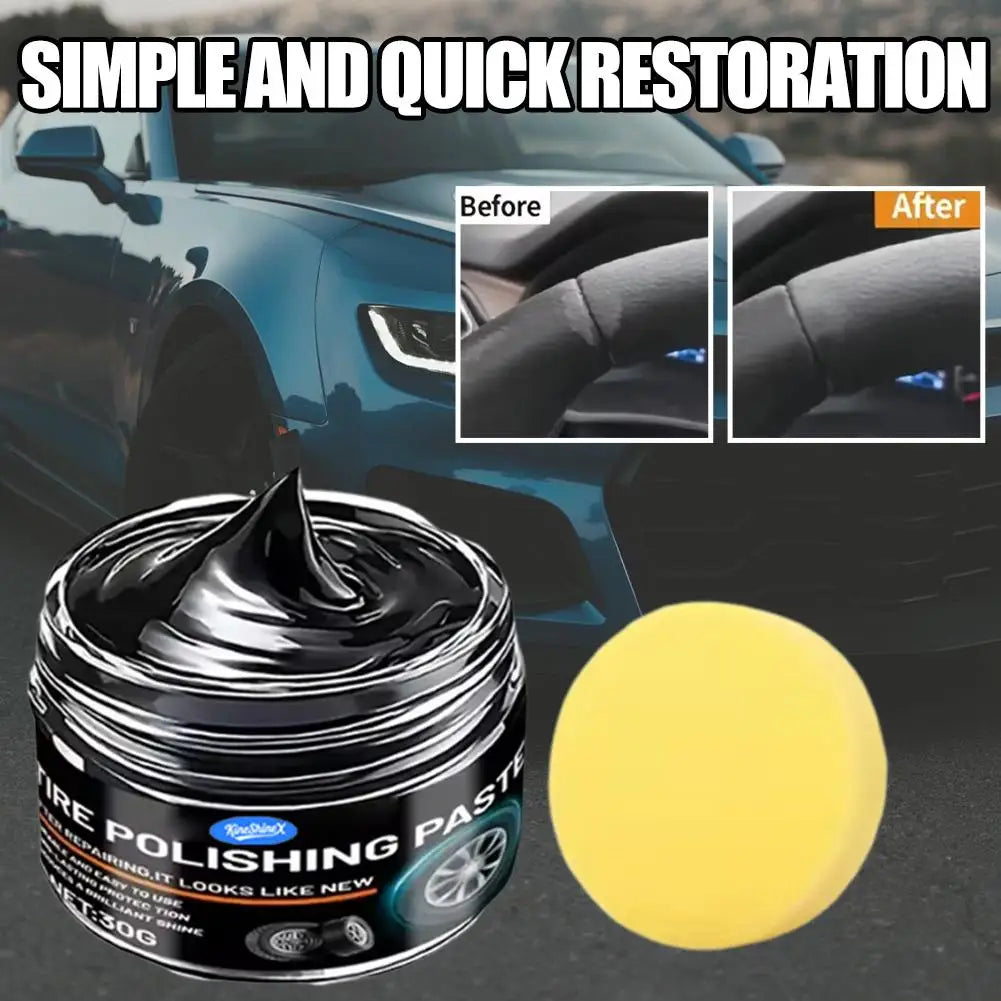 Car Interior Scratch Repair Paste For Black Plastic And Leather