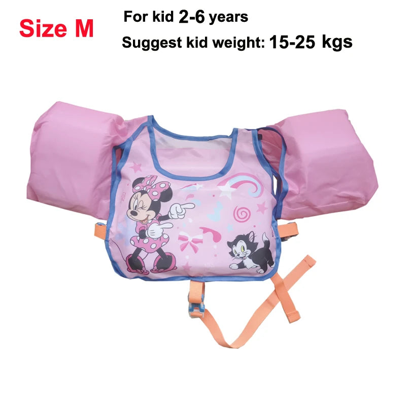 C for 15-25 kgs Color Kids Swim Training Vest Float – Non-Inflatable Safety Aid