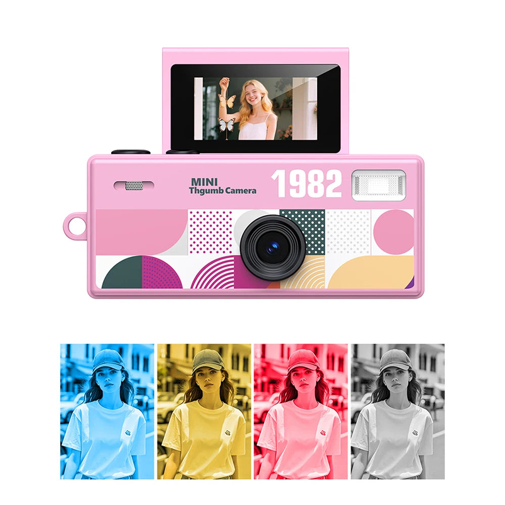 Mini Thumb Keychain Camera 0.96" Screen 1080P CCD
