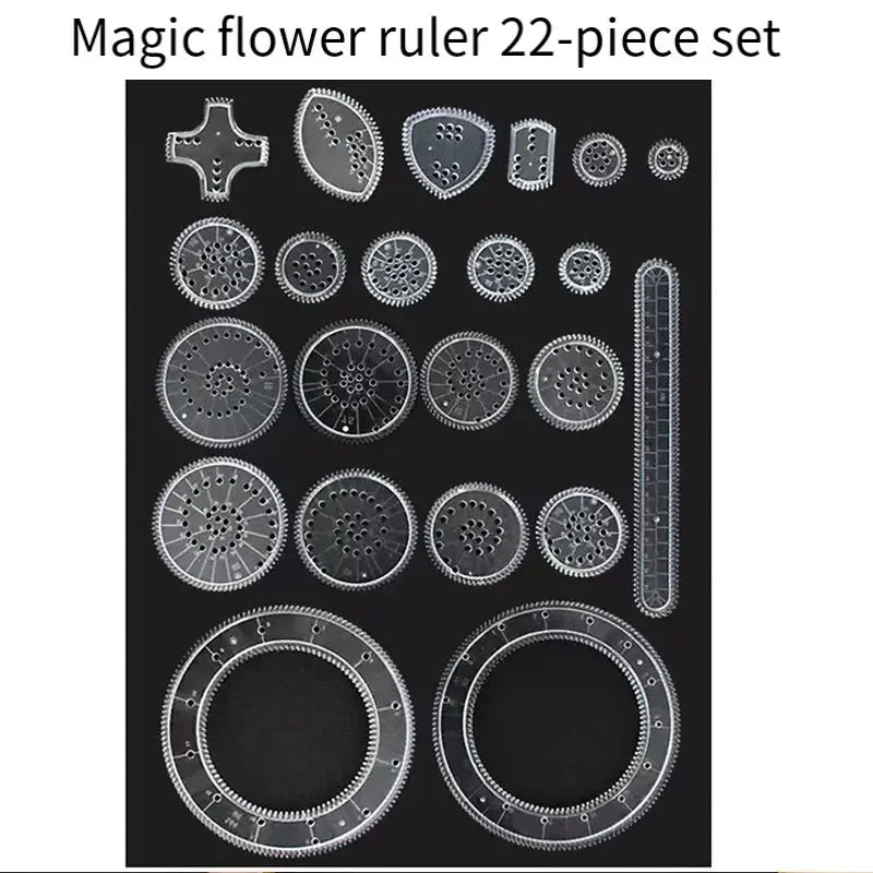 Spirograph Geometry Drawing Set For Kids And Students