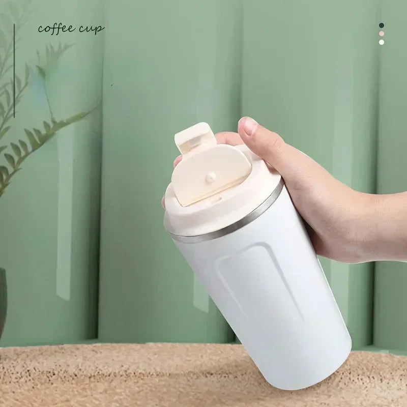 Stainless Steel Travel Coffee Mug – Vacuum Insulated