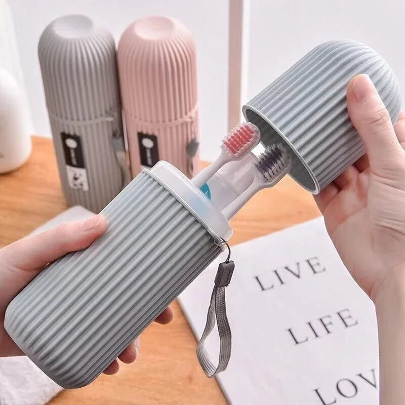 Travel Toothbrush And Toothpaste Case – Ventilated Holder