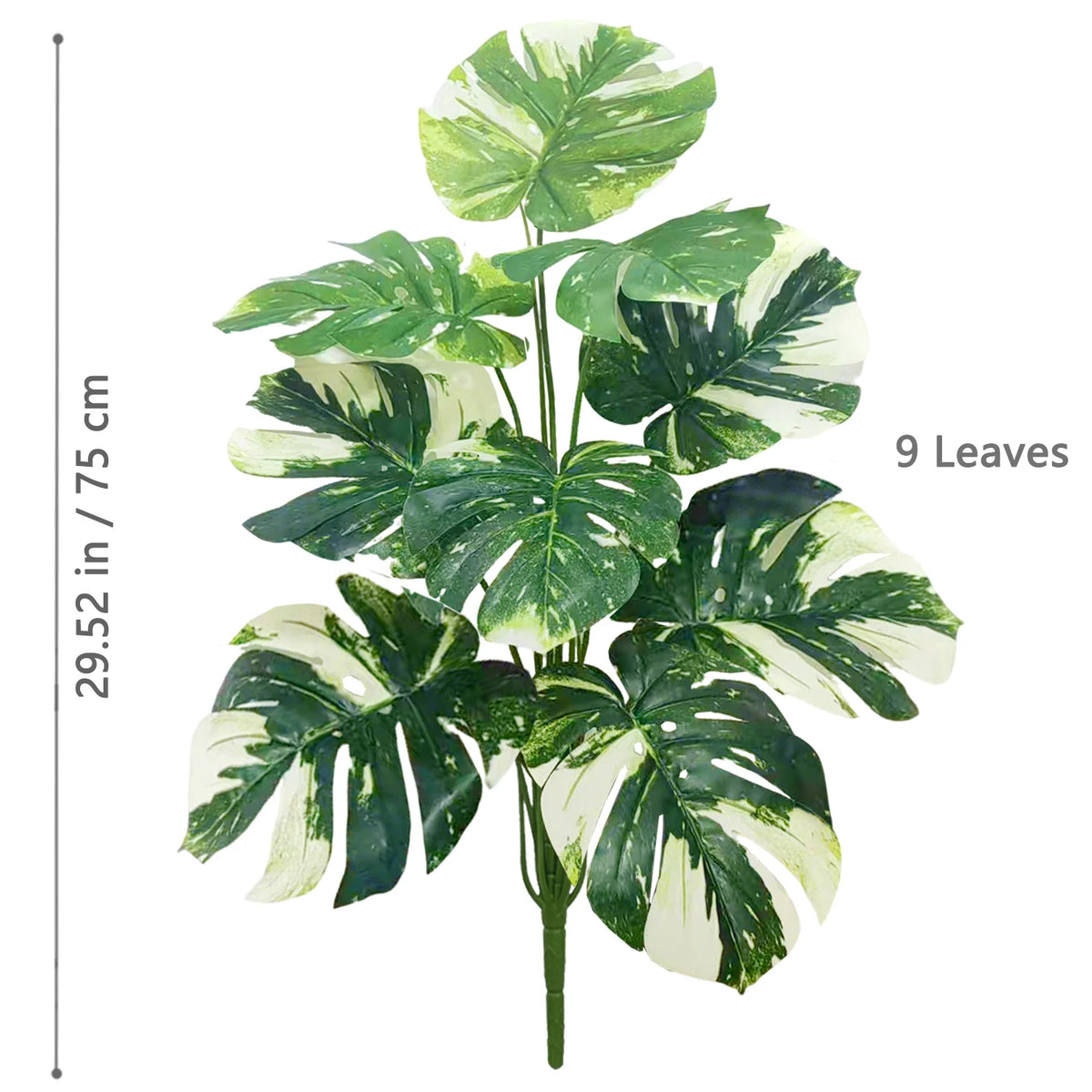 H-GBY-9Y-75-Z22 Color Artificial Monstera Tree Floor Plant for Home and Office