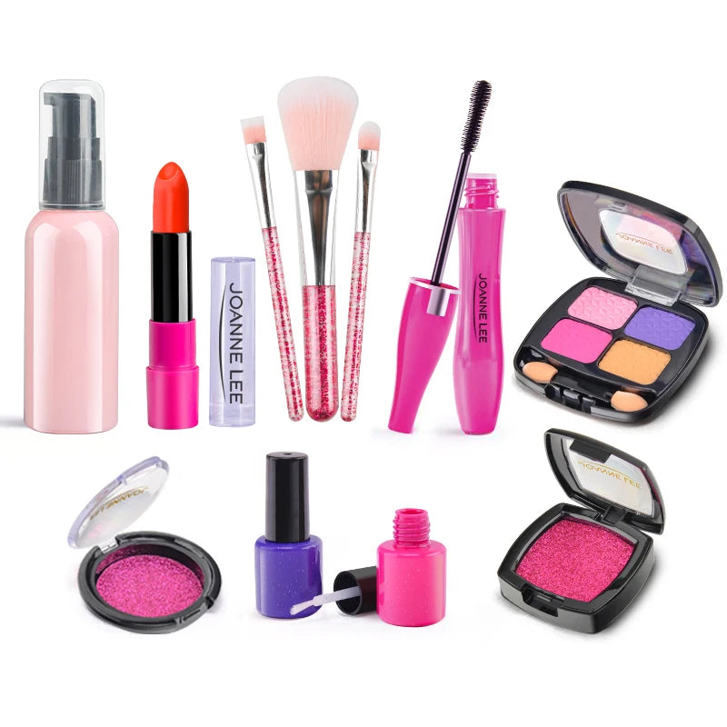 Kids Pretend Makeup Vanity Set Educational Role Play